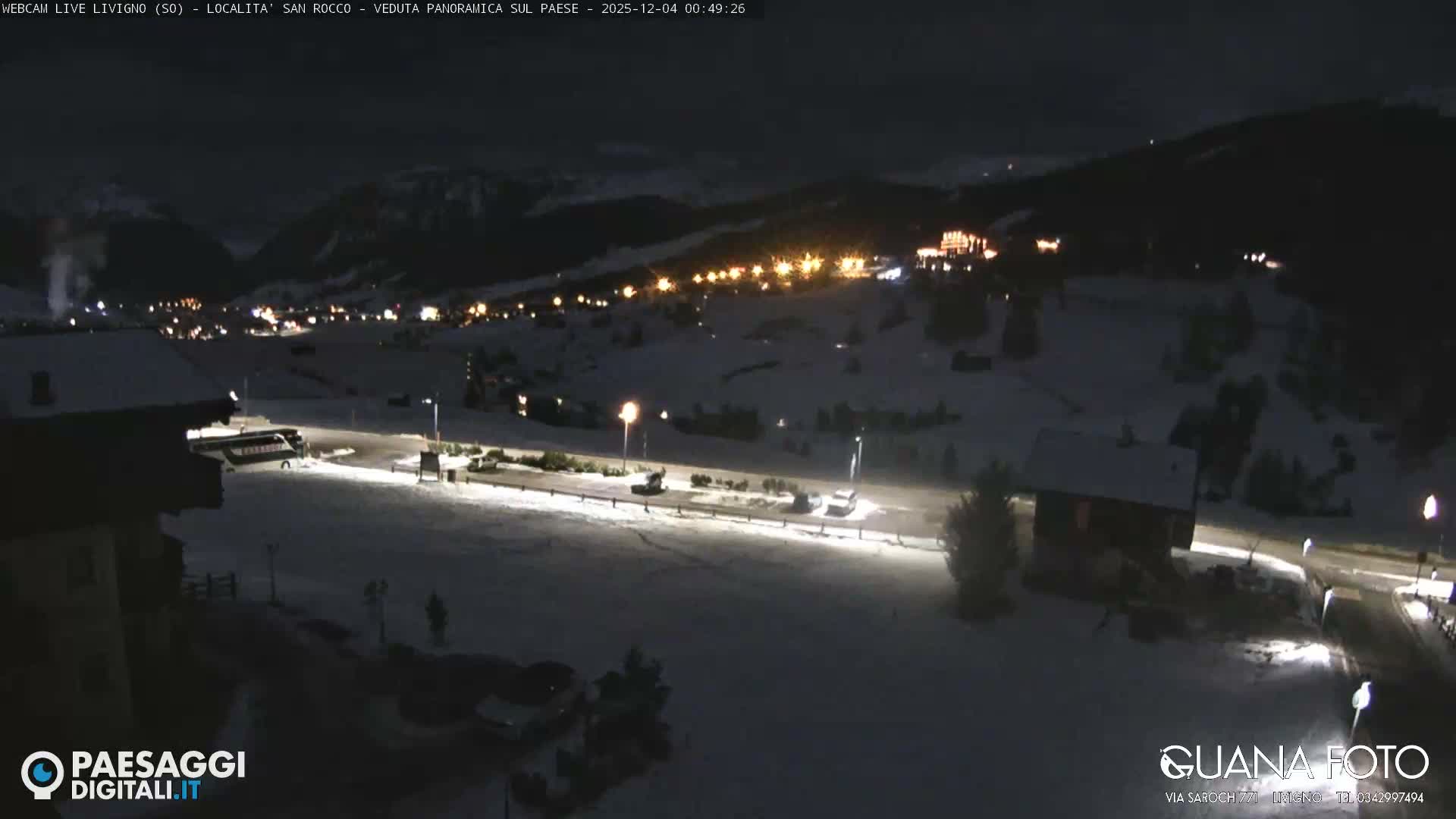 Livigno San Rocco Plateau Live Cam - Sondrio, Lombardy, Italy