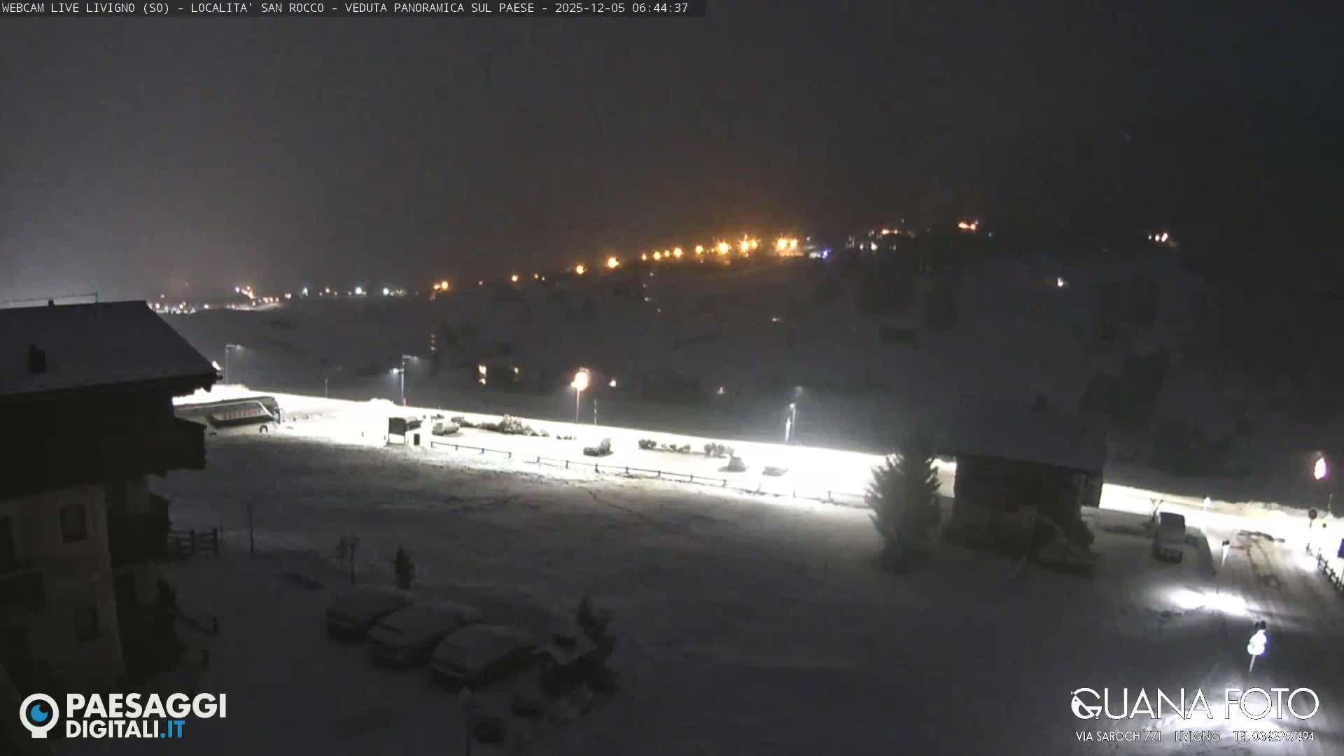 Livigno San Rocco Plateau Live Cam - Sondrio, Lombardy, Italy