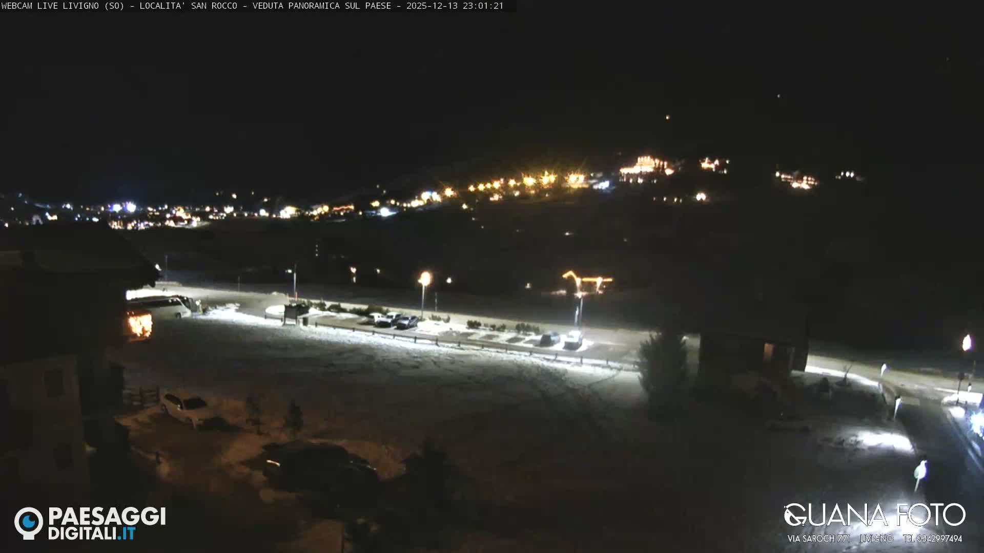 Livigno San Rocco Plateau Live Cam - Sondrio, Lombardy, Italy