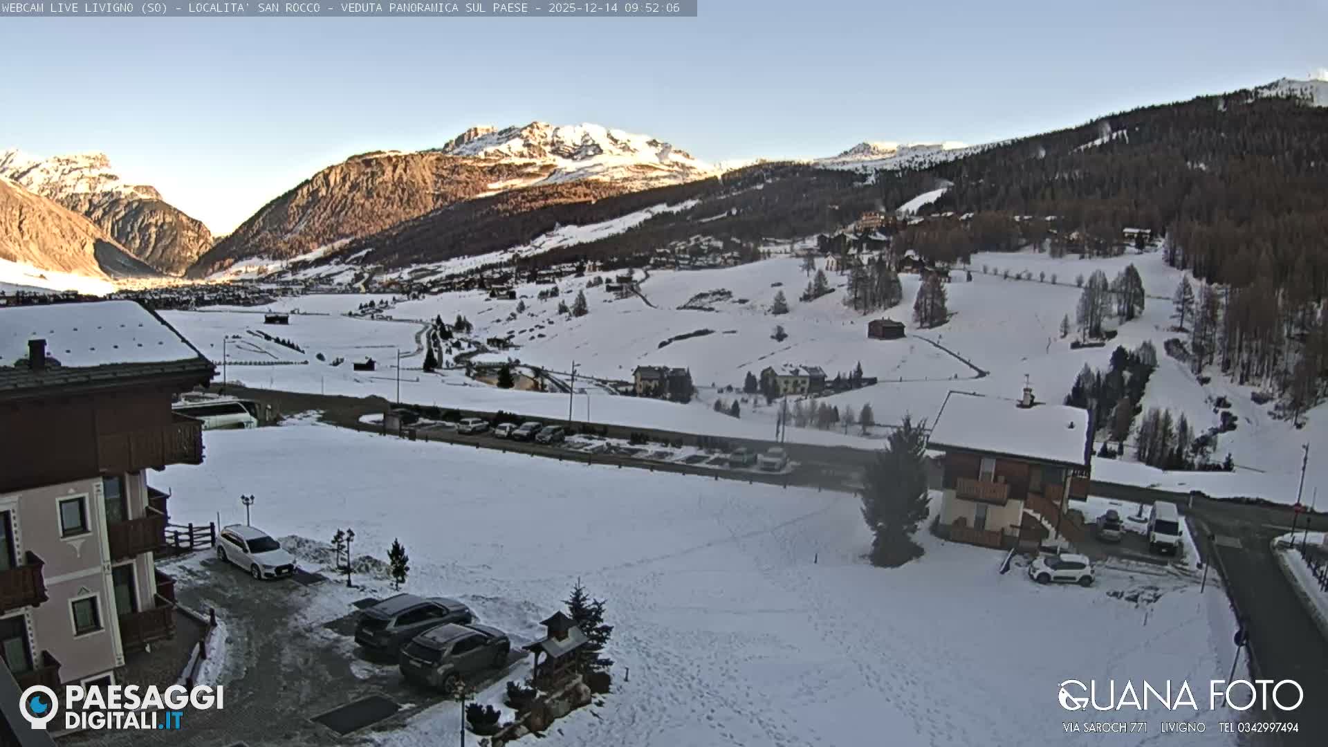 Livigno San Rocco Plateau Live Cam - Sondrio, Lombardy, Italy