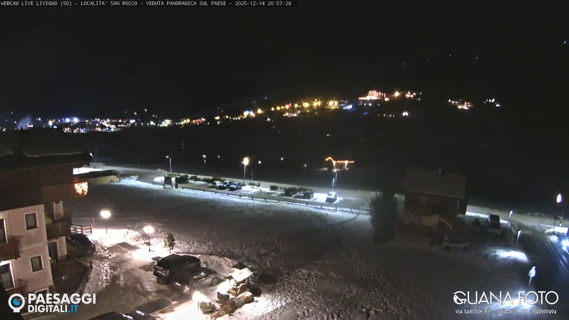 Livigno San Rocco Plateau Live Cam - Sondrio, Lombardy, Italy