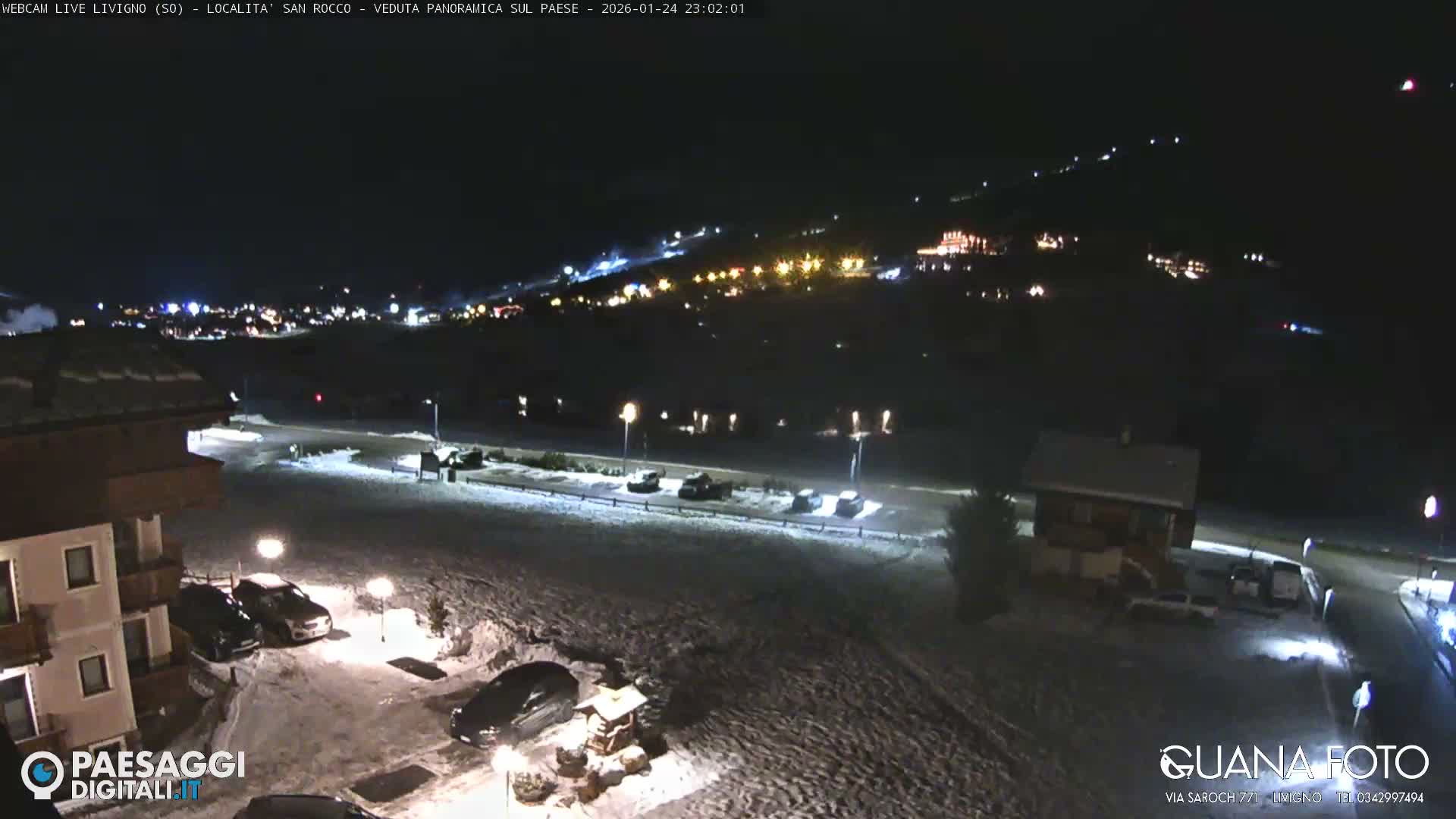 Livigno San Rocco Plateau Live Cam - Sondrio, Lombardy, Italy