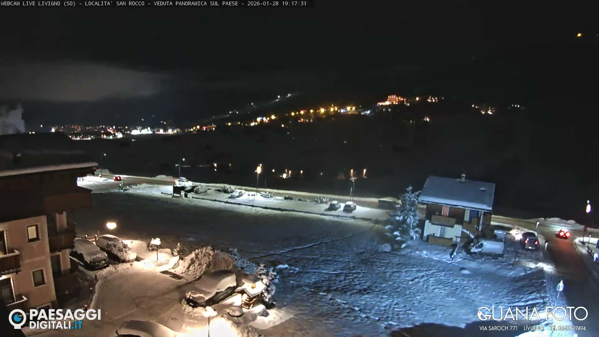Livigno San Rocco Plateau Live Cam - Sondrio, Lombardy, Italy