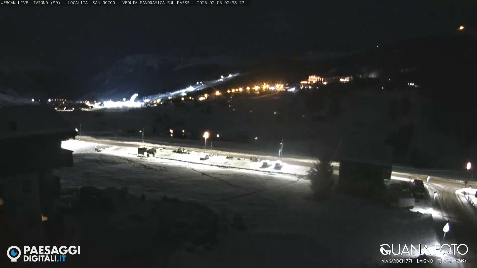 Livigno San Rocco Plateau Live Cam - Sondrio, Lombardy, Italy