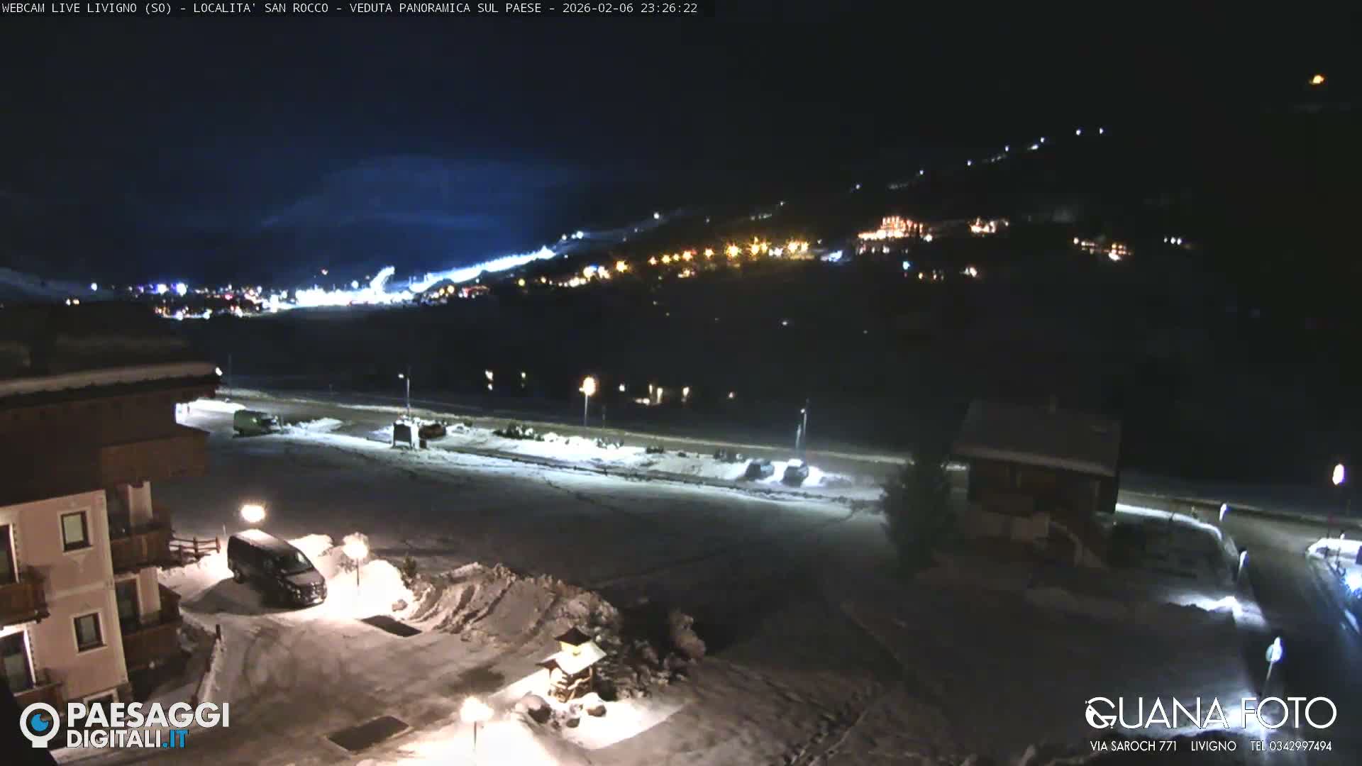 Livigno San Rocco Plateau Live Cam - Sondrio, Lombardy, Italy