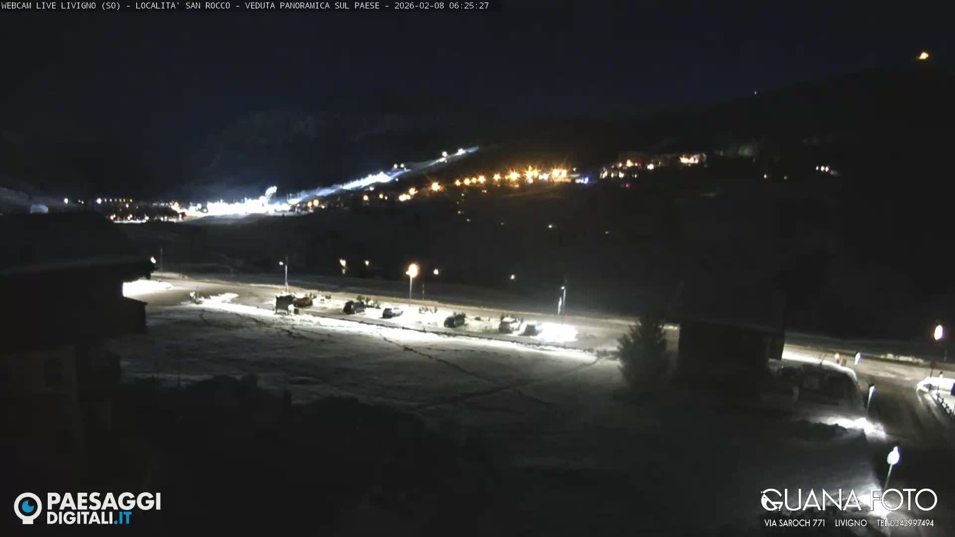 Livigno San Rocco Plateau Live Cam - Sondrio, Lombardy, Italy