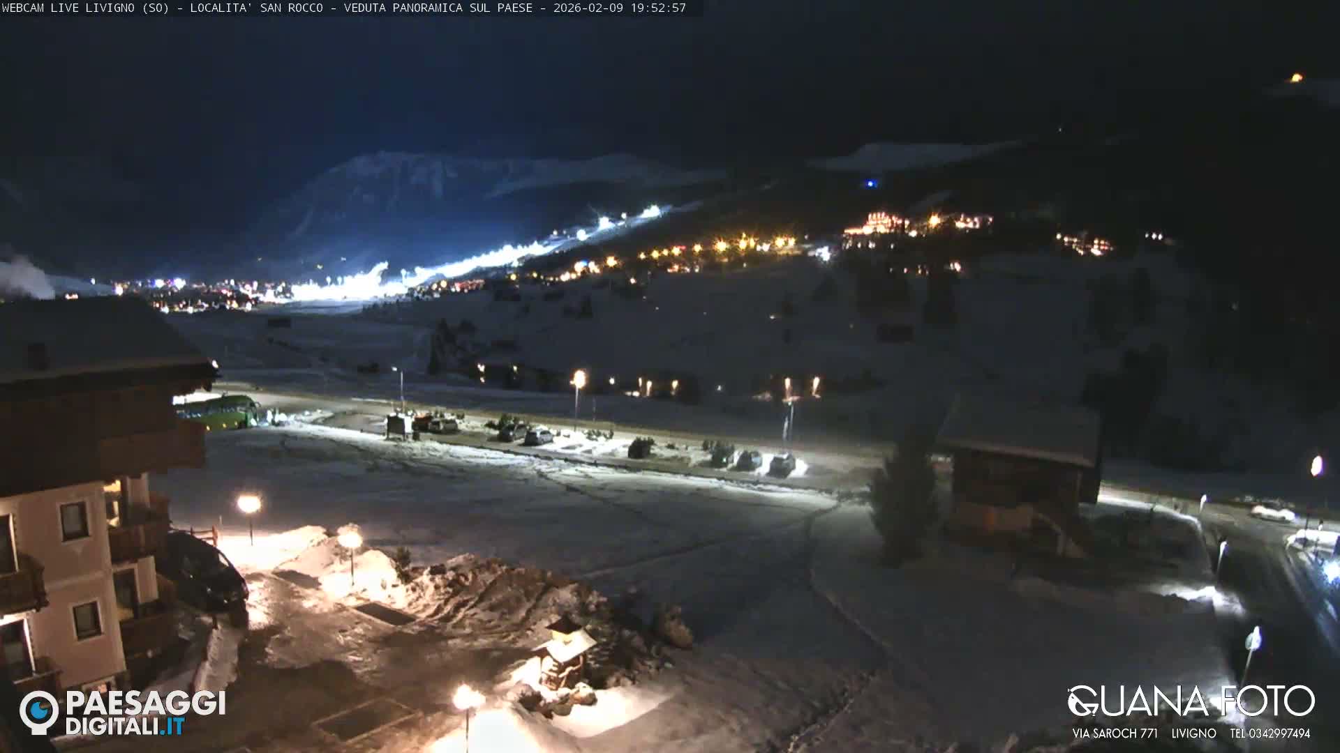 Livigno San Rocco Plateau Live Cam - Sondrio, Lombardy, Italy