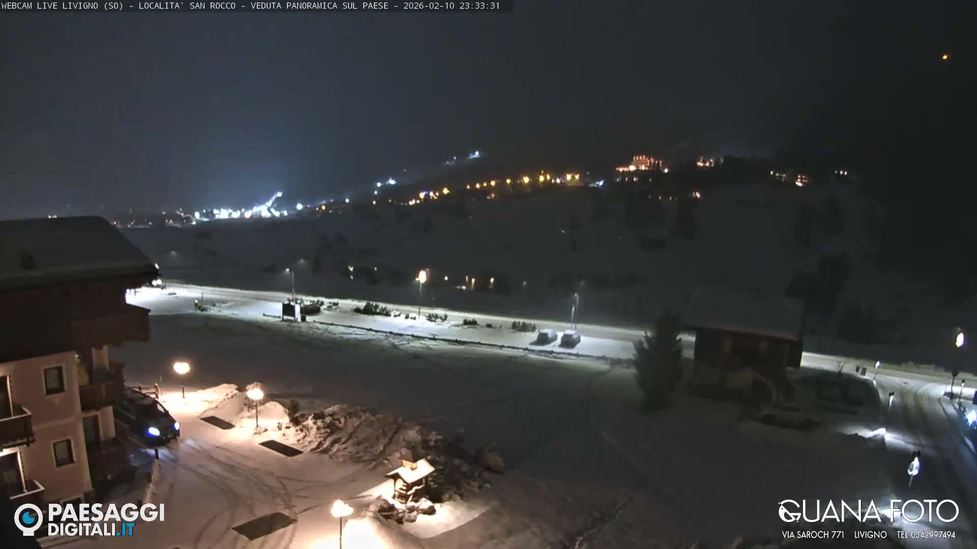 Livigno San Rocco Plateau Live Cam - Sondrio, Lombardy, Italy