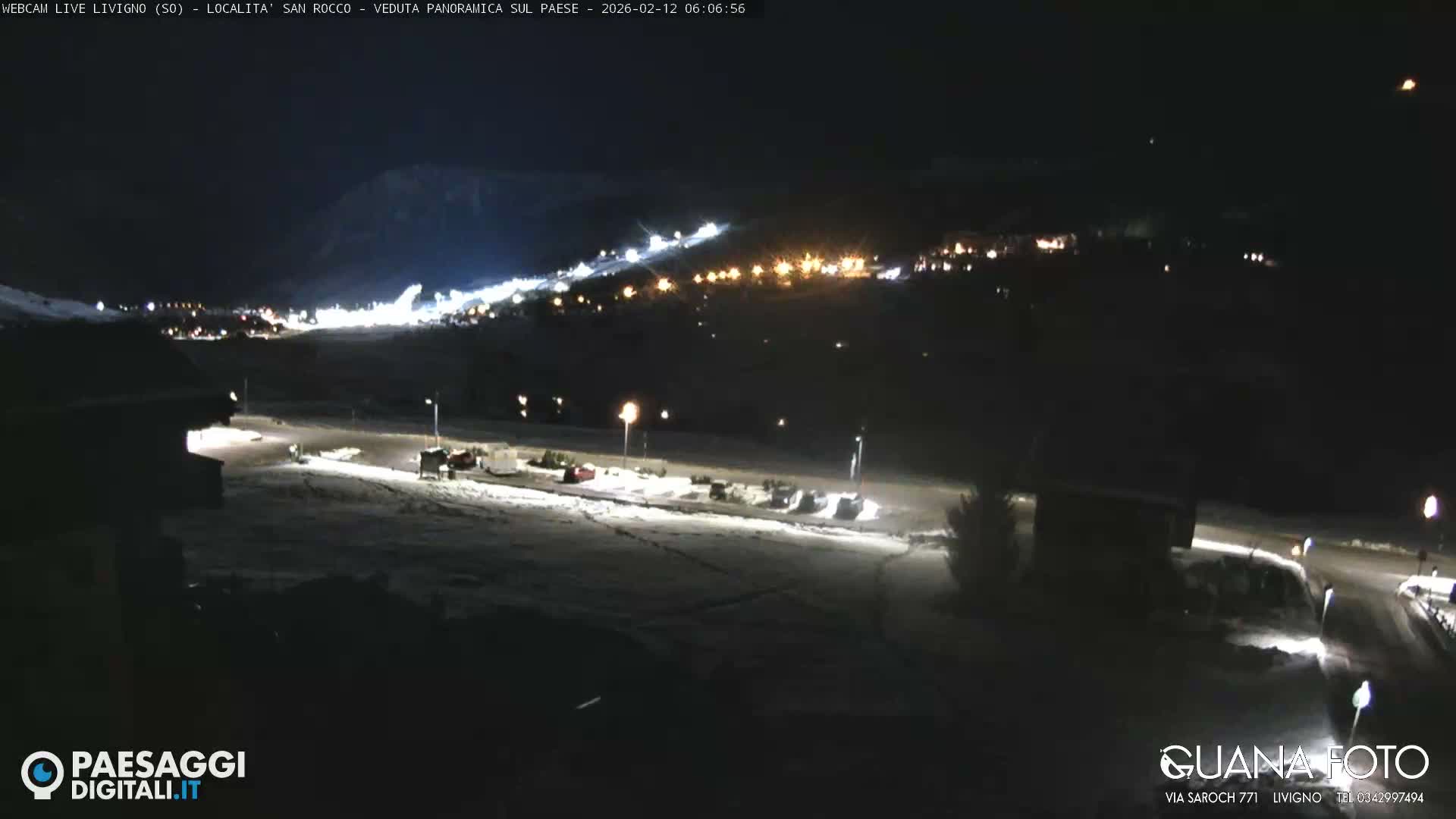 Livigno San Rocco Plateau Live Cam - Sondrio, Lombardy, Italy