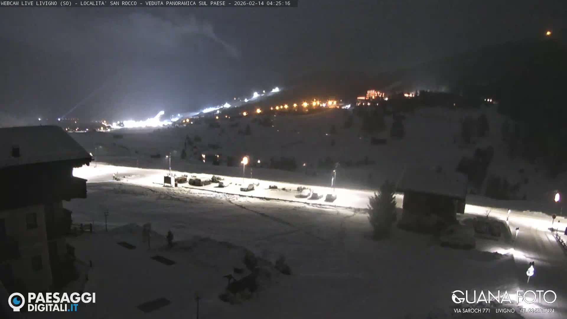 Livigno San Rocco Plateau Live Cam - Sondrio, Lombardy, Italy