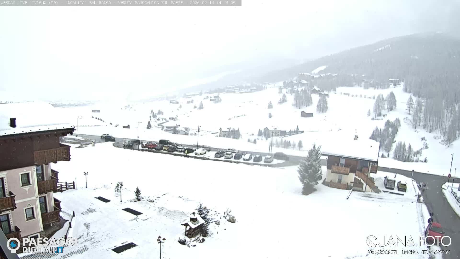 Livigno San Rocco Plateau Live Cam - Sondrio, Lombardy, Italy