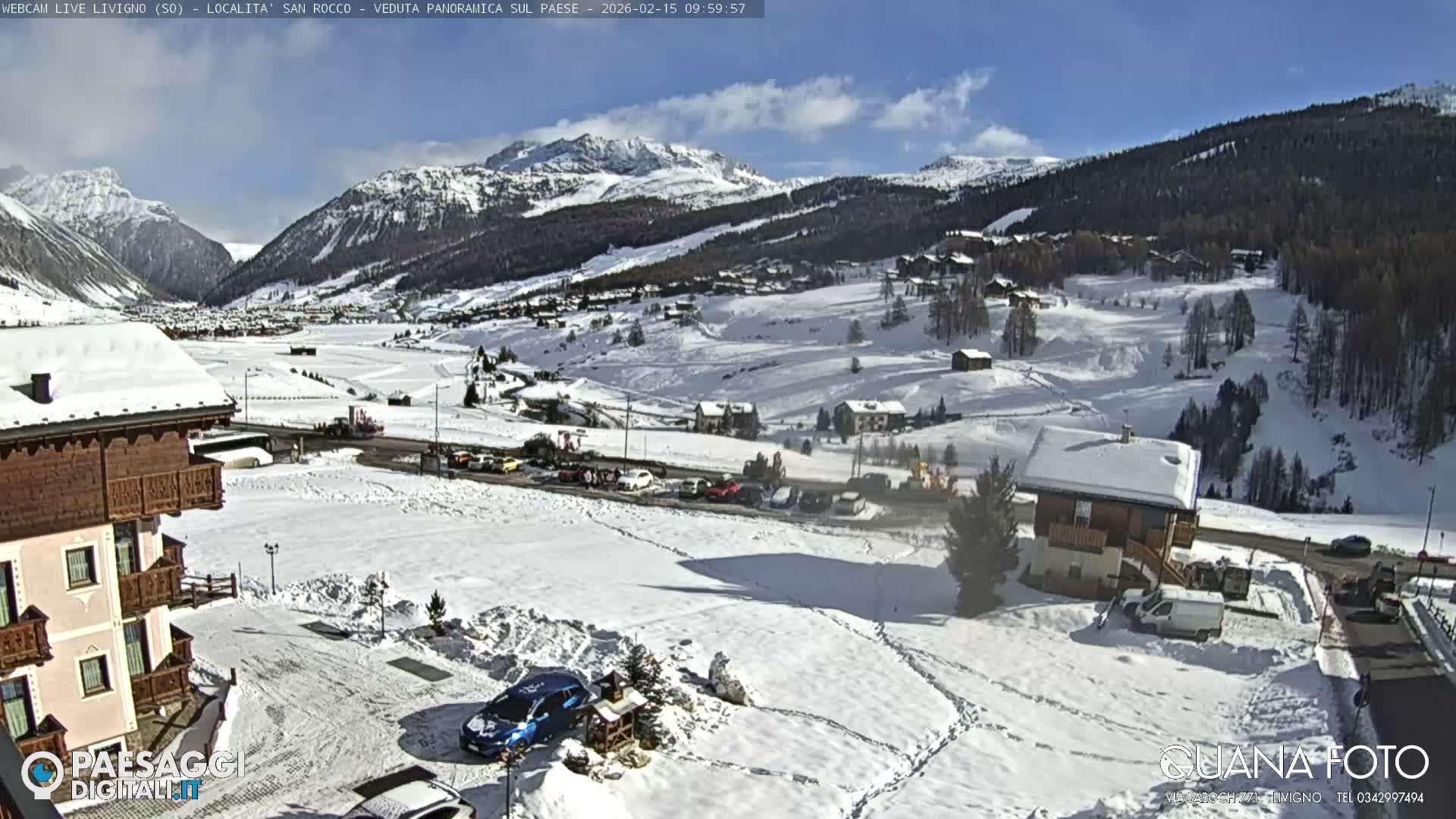 Livigno San Rocco Plateau Live Cam - Sondrio, Lombardy, Italy