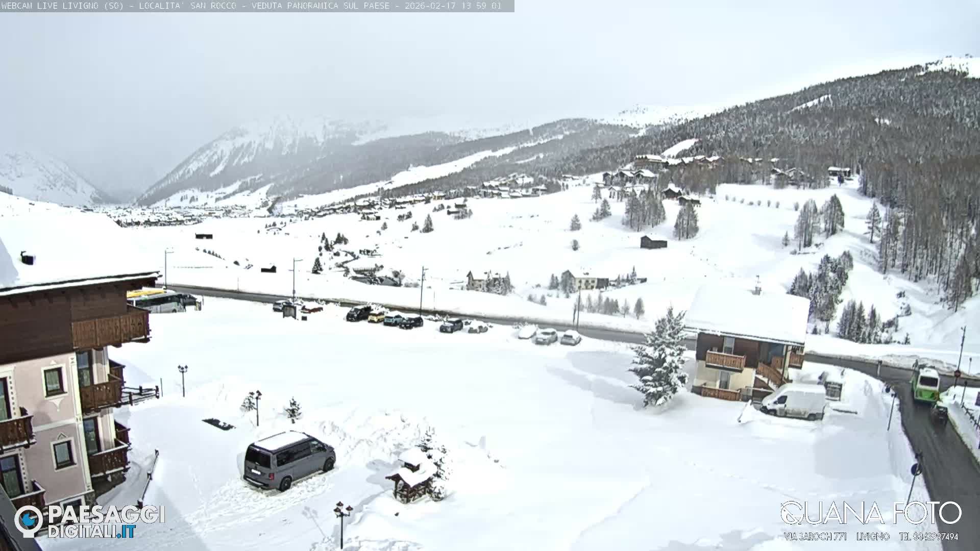 Livigno San Rocco Plateau Live Cam - Sondrio, Lombardy, Italy