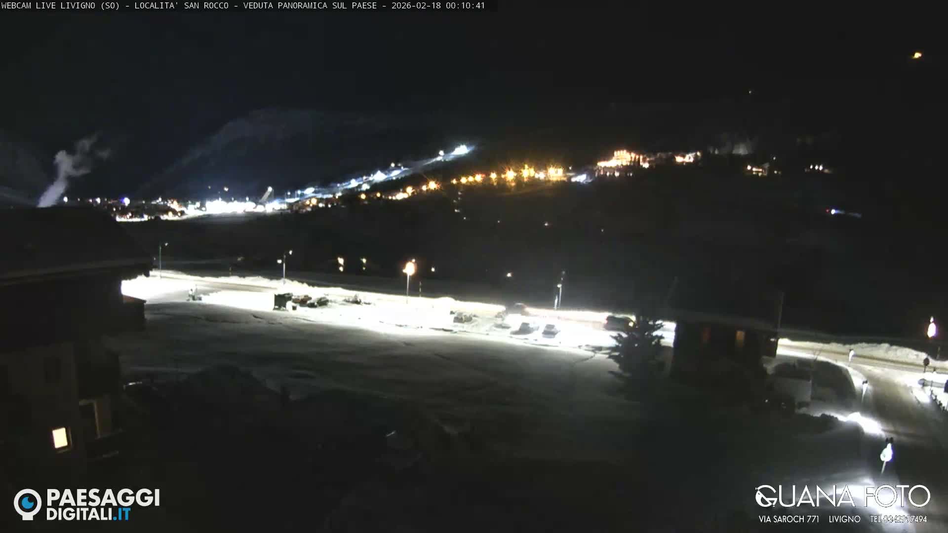 Livigno San Rocco Plateau Live Cam - Sondrio, Lombardy, Italy