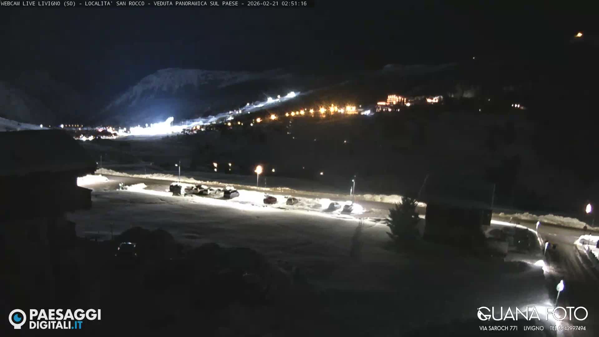 Livigno San Rocco Plateau Live Cam - Sondrio, Lombardy, Italy