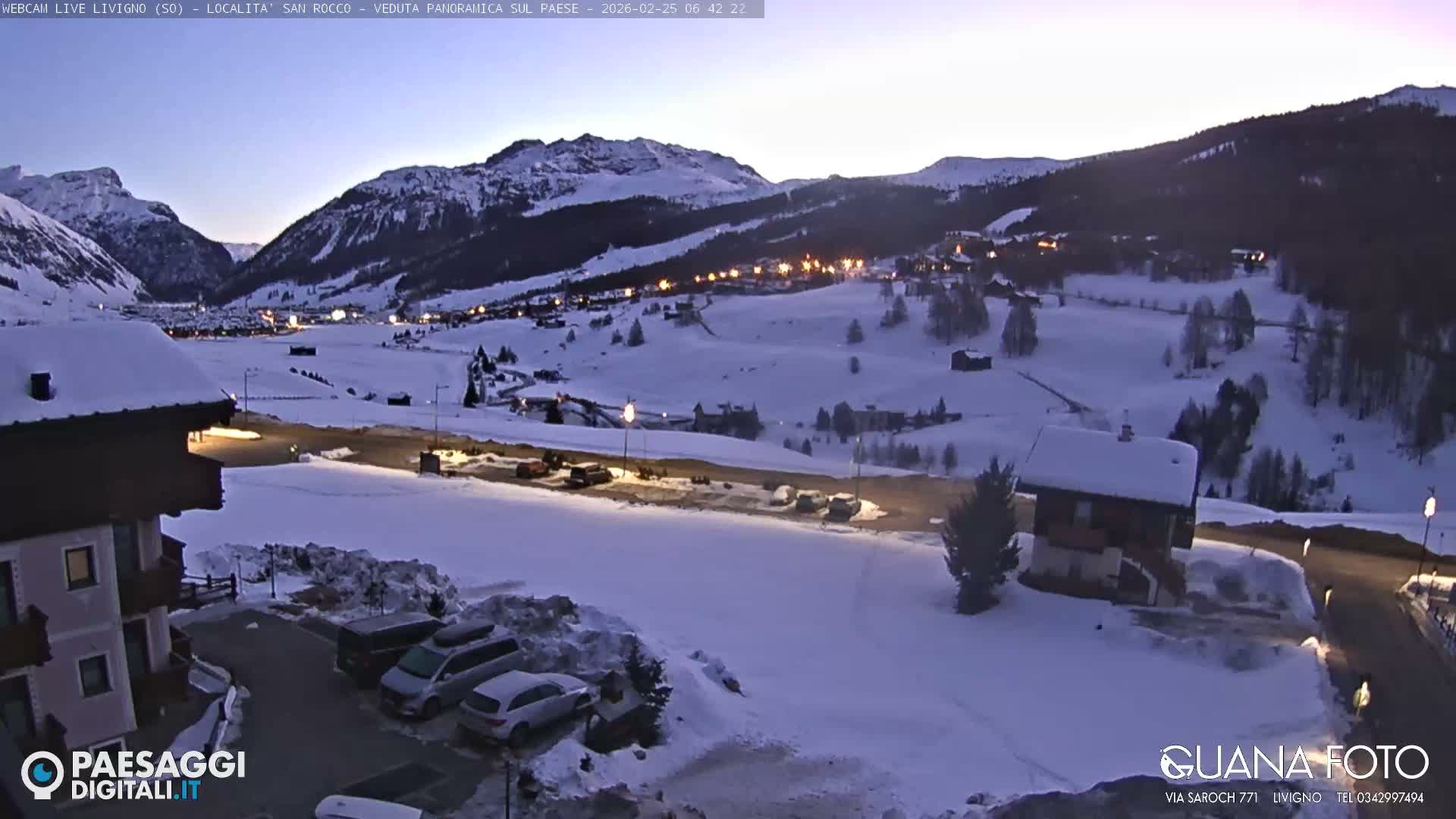 Livigno San Rocco Plateau Live Cam - Sondrio, Lombardy, Italy