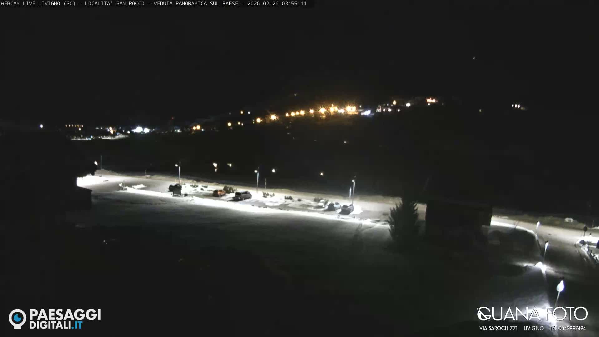 Livigno San Rocco Plateau Live Cam - Sondrio, Lombardy, Italy