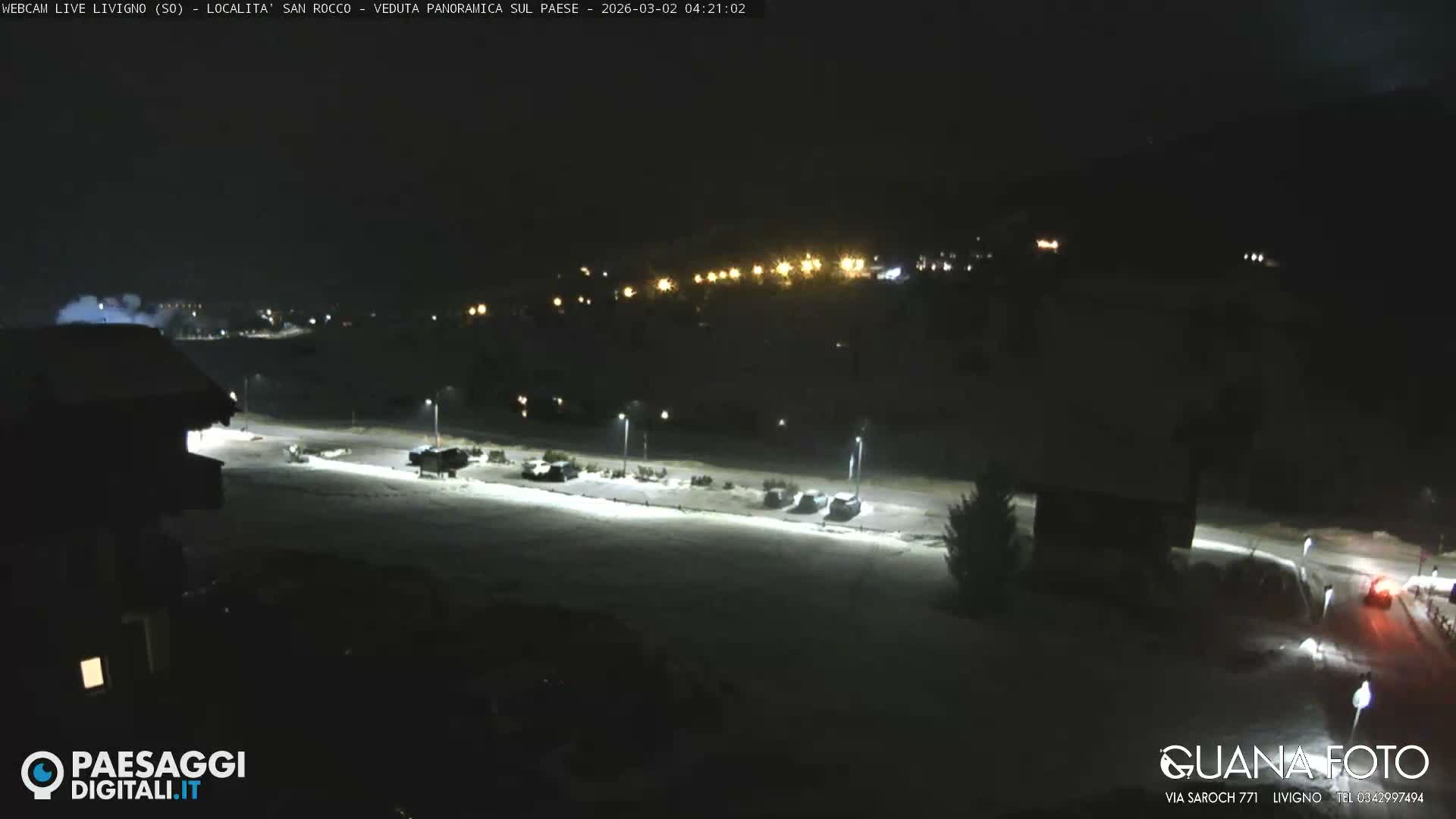 Livigno San Rocco Plateau Live Cam - Sondrio, Lombardy, Italy