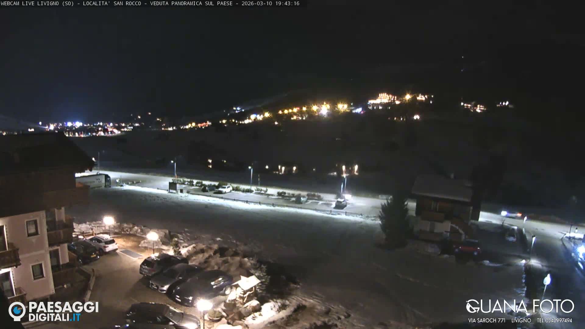 Livigno San Rocco Plateau Live Cam - Sondrio, Lombardy, Italy