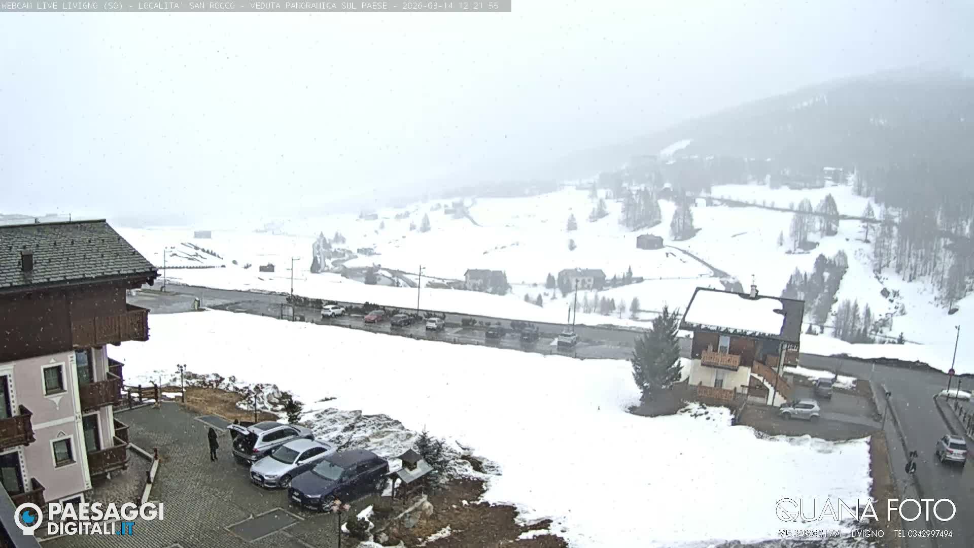 Livigno San Rocco Plateau Live Cam - Sondrio, Lombardy, Italy