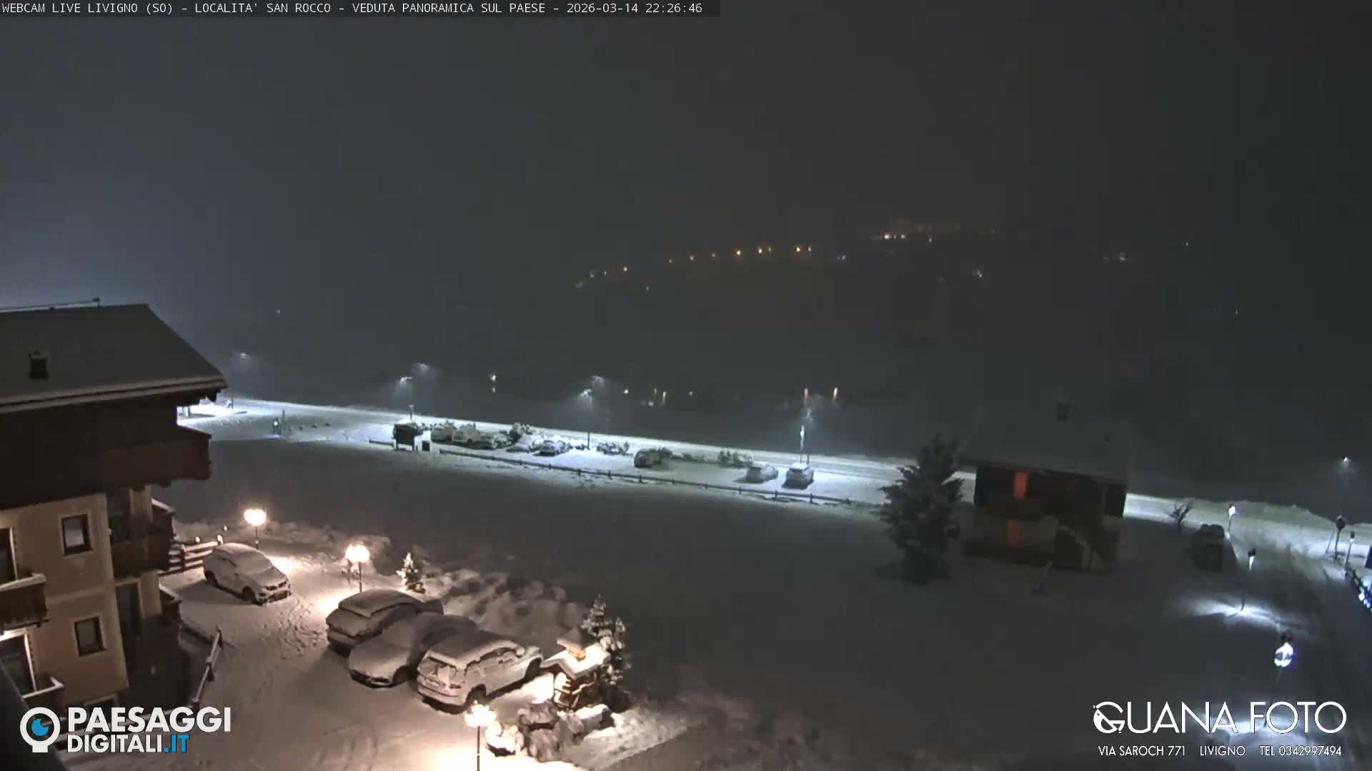Livigno San Rocco Plateau Live Cam - Sondrio, Lombardy, Italy