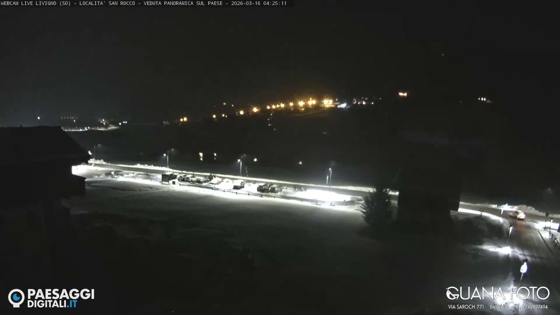 Livigno San Rocco Plateau Live Cam - Sondrio, Lombardy, Italy