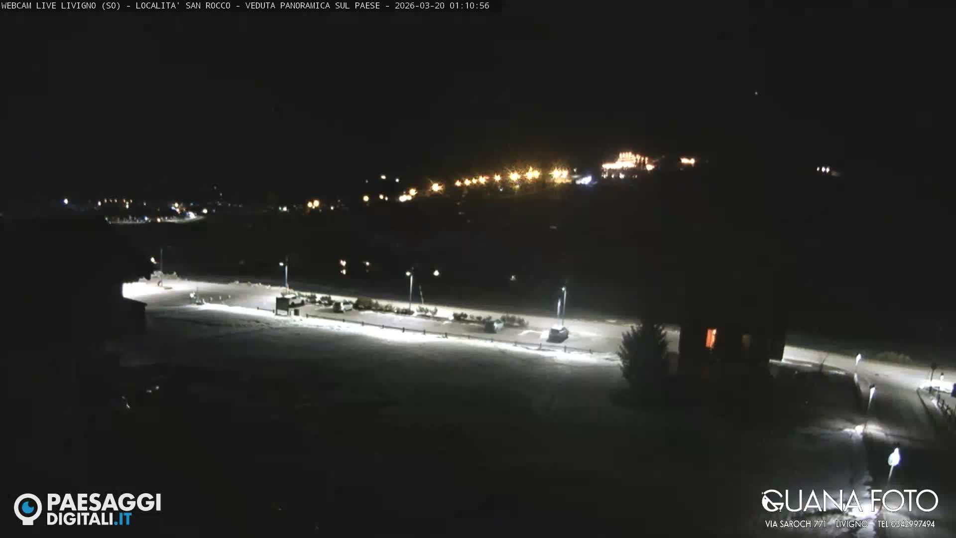 Livigno San Rocco Plateau Live Cam - Sondrio, Lombardy, Italy