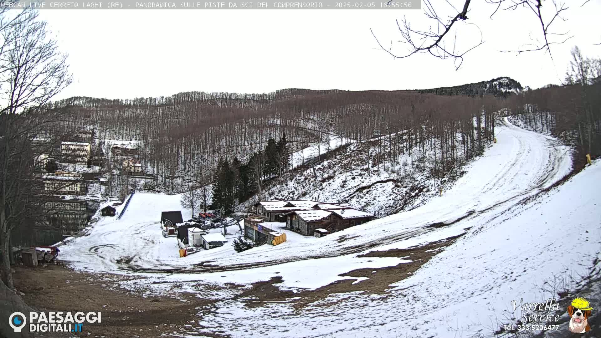  Cerreto Laghi Lakes & Ski Lifts Live Cam -  Reggio Emilia, Emilia-Romagna, Italy