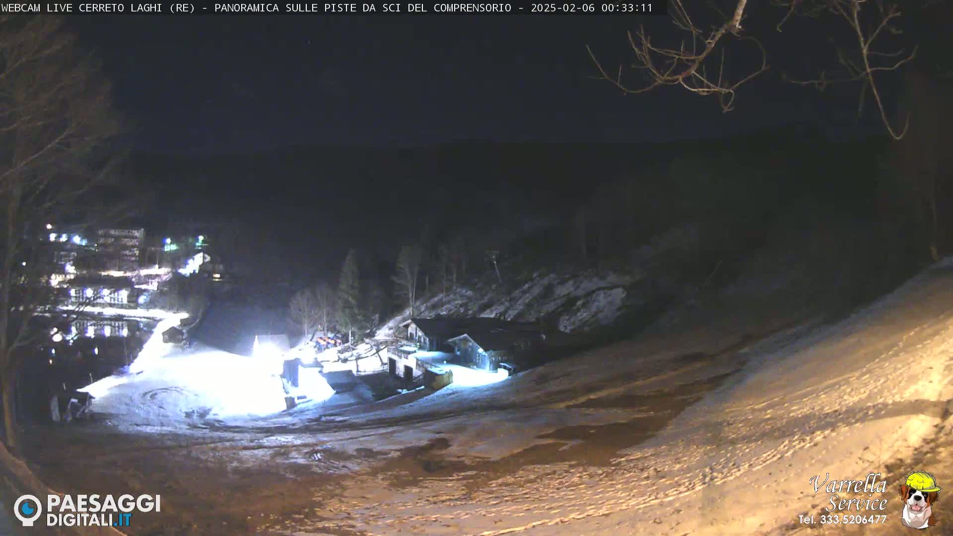  Cerreto Laghi Lakes & Ski Lifts Live Cam -  Reggio Emilia, Emilia-Romagna, Italy