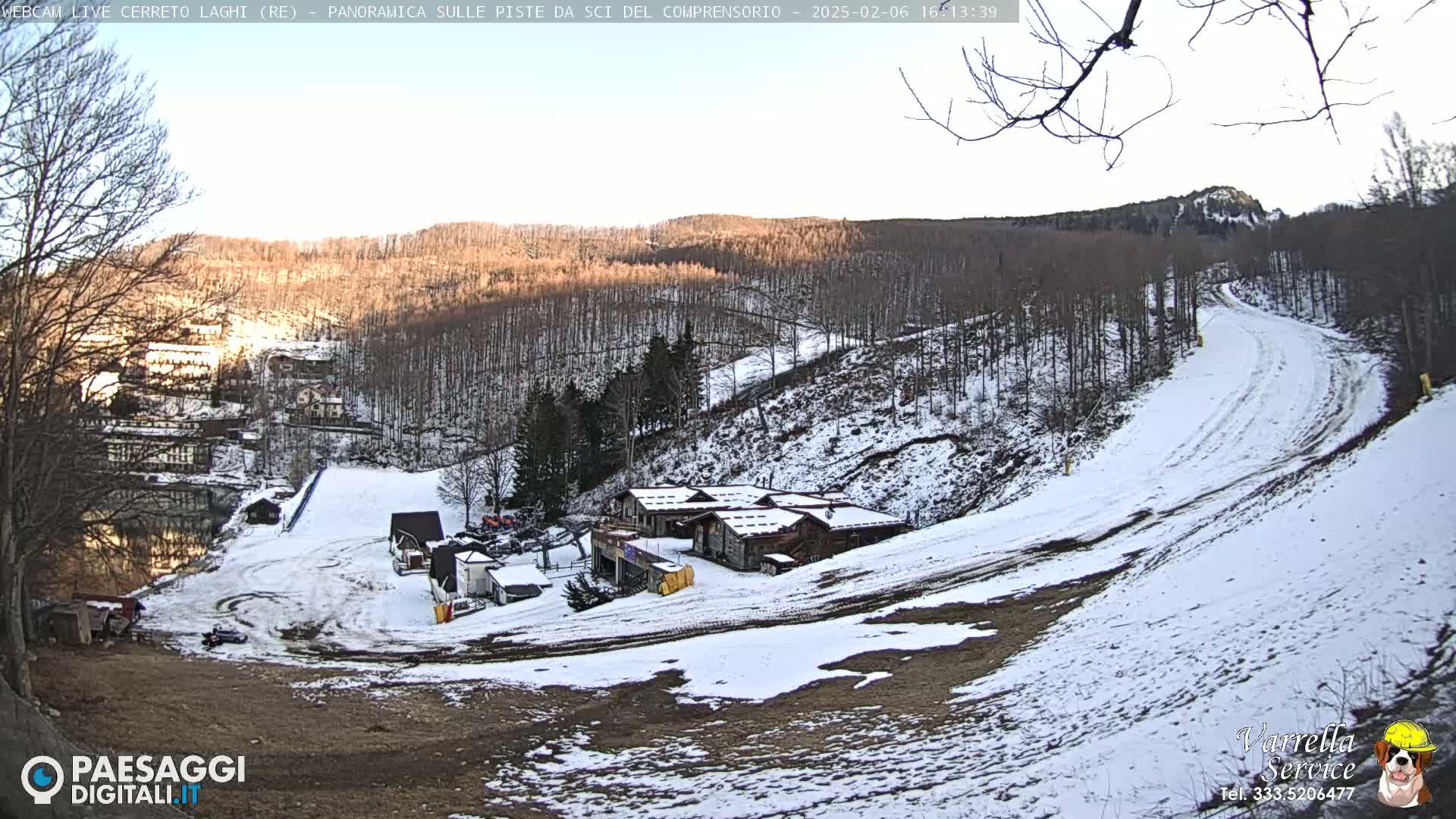  Cerreto Laghi Lakes & Ski Lifts Live Cam -  Reggio Emilia, Emilia-Romagna, Italy