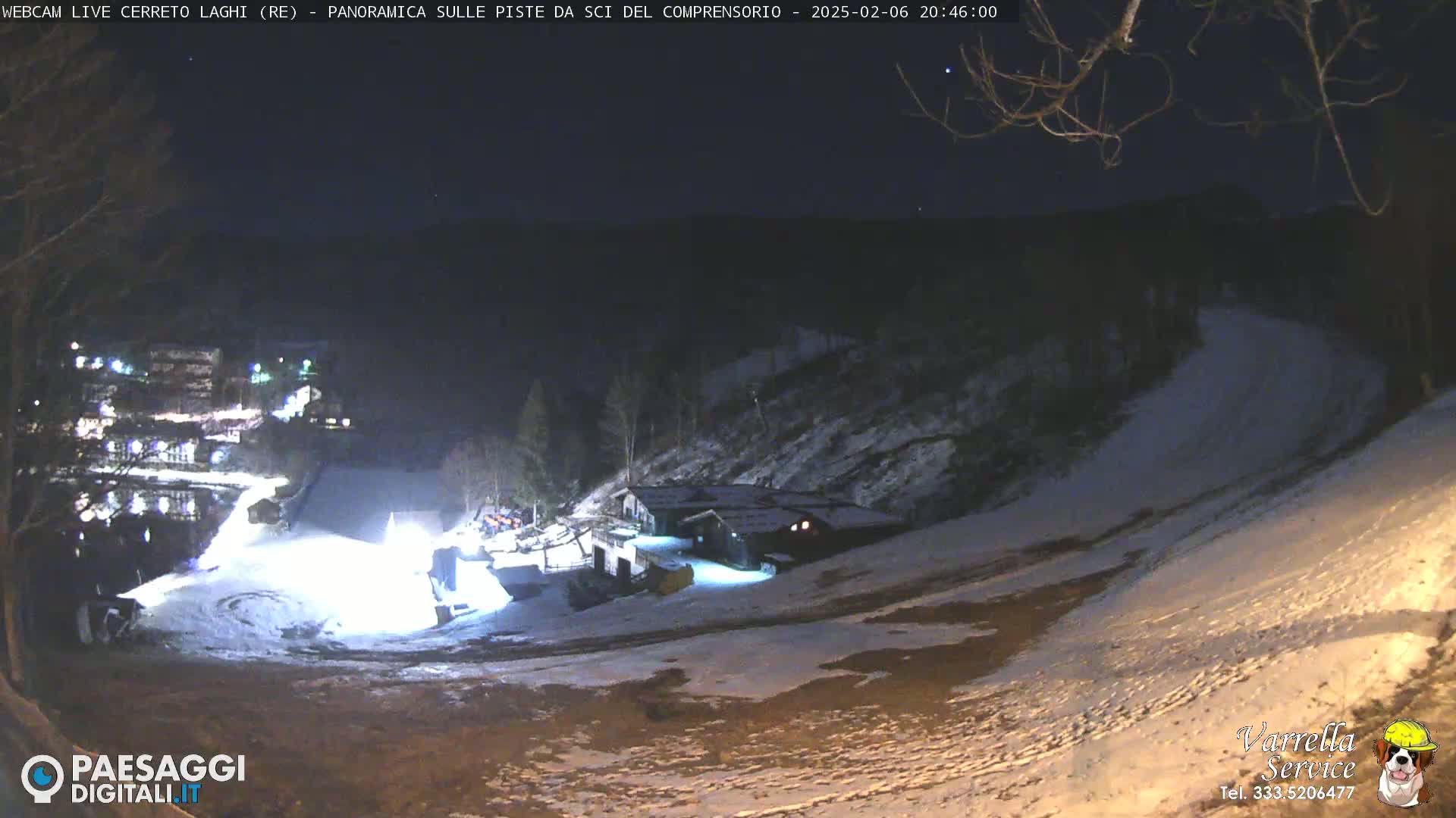  Cerreto Laghi Lakes & Ski Lifts Live Cam -  Reggio Emilia, Emilia-Romagna, Italy