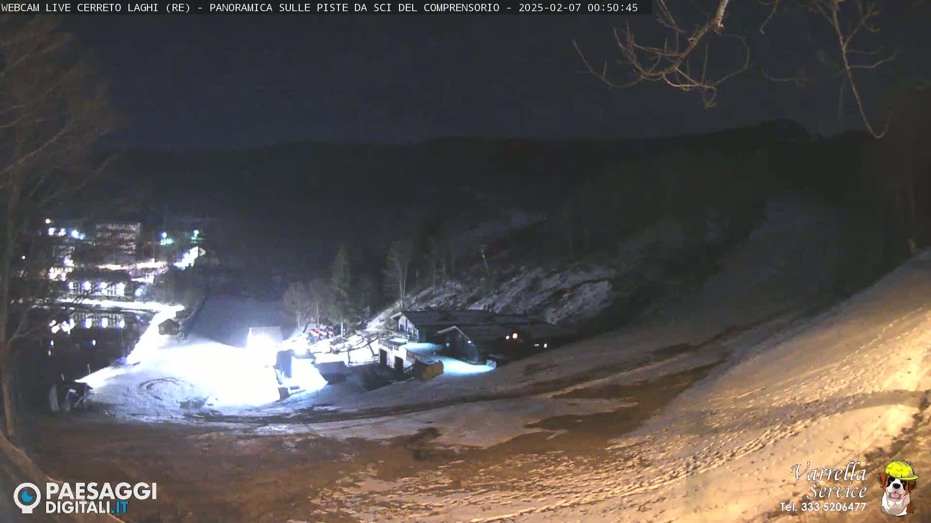  Cerreto Laghi Lakes & Ski Lifts Live Cam -  Reggio Emilia, Emilia-Romagna, Italy