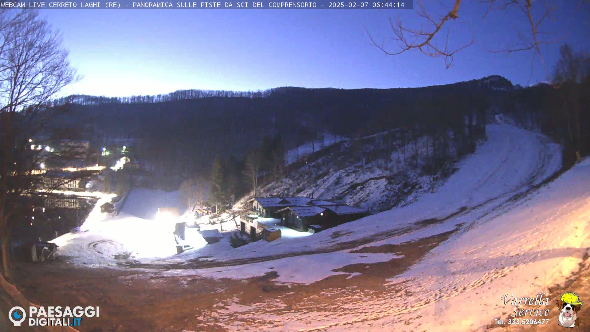  Cerreto Laghi Lakes & Ski Lifts Live Cam -  Reggio Emilia, Emilia-Romagna, Italy