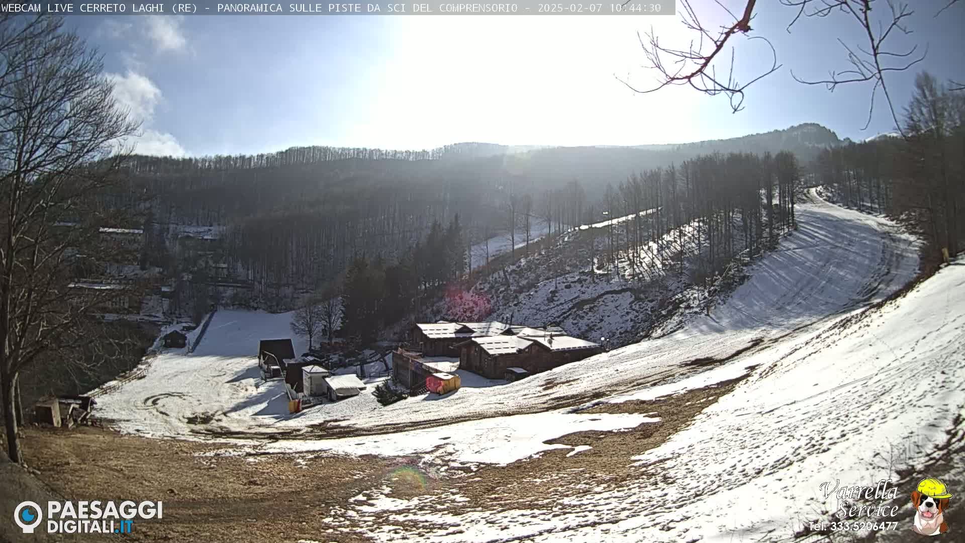  Cerreto Laghi Lakes & Ski Lifts Live Cam -  Reggio Emilia, Emilia-Romagna, Italy