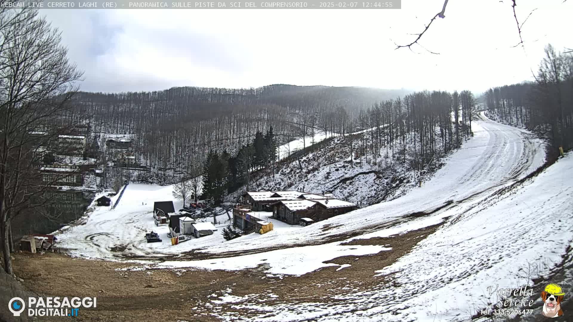  Cerreto Laghi Lakes & Ski Lifts Live Cam -  Reggio Emilia, Emilia-Romagna, Italy