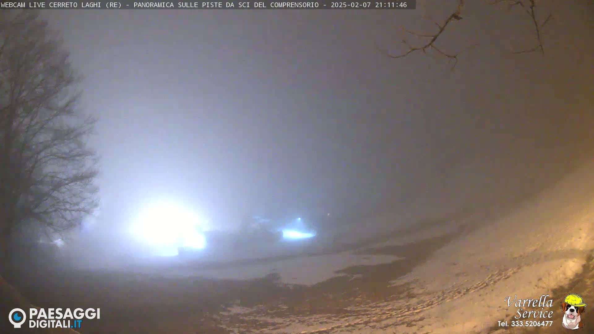  Cerreto Laghi Lakes & Ski Lifts Live Cam -  Reggio Emilia, Emilia-Romagna, Italy