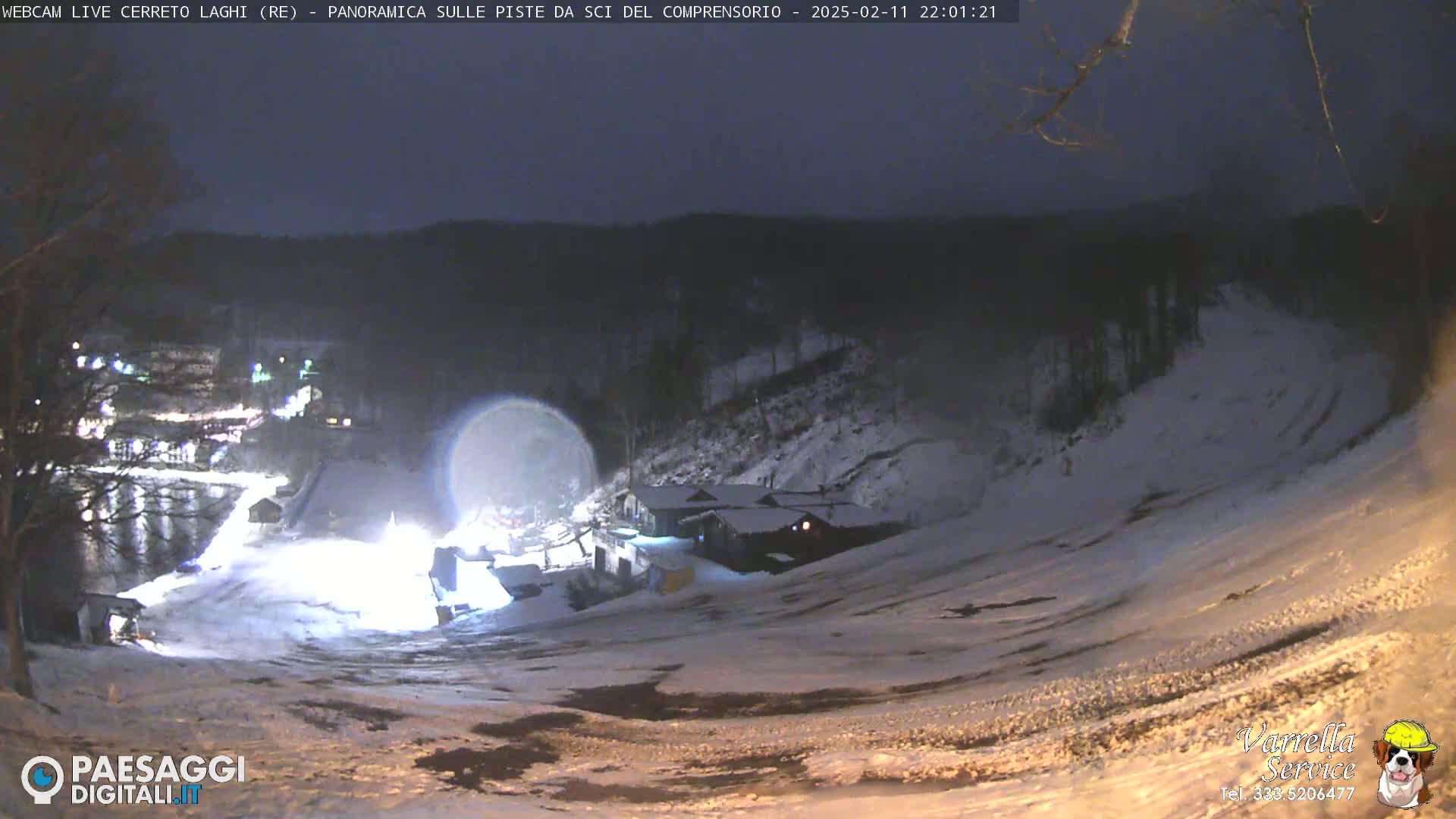  Cerreto Laghi Lakes & Ski Lifts Live Cam -  Reggio Emilia, Emilia-Romagna, Italy