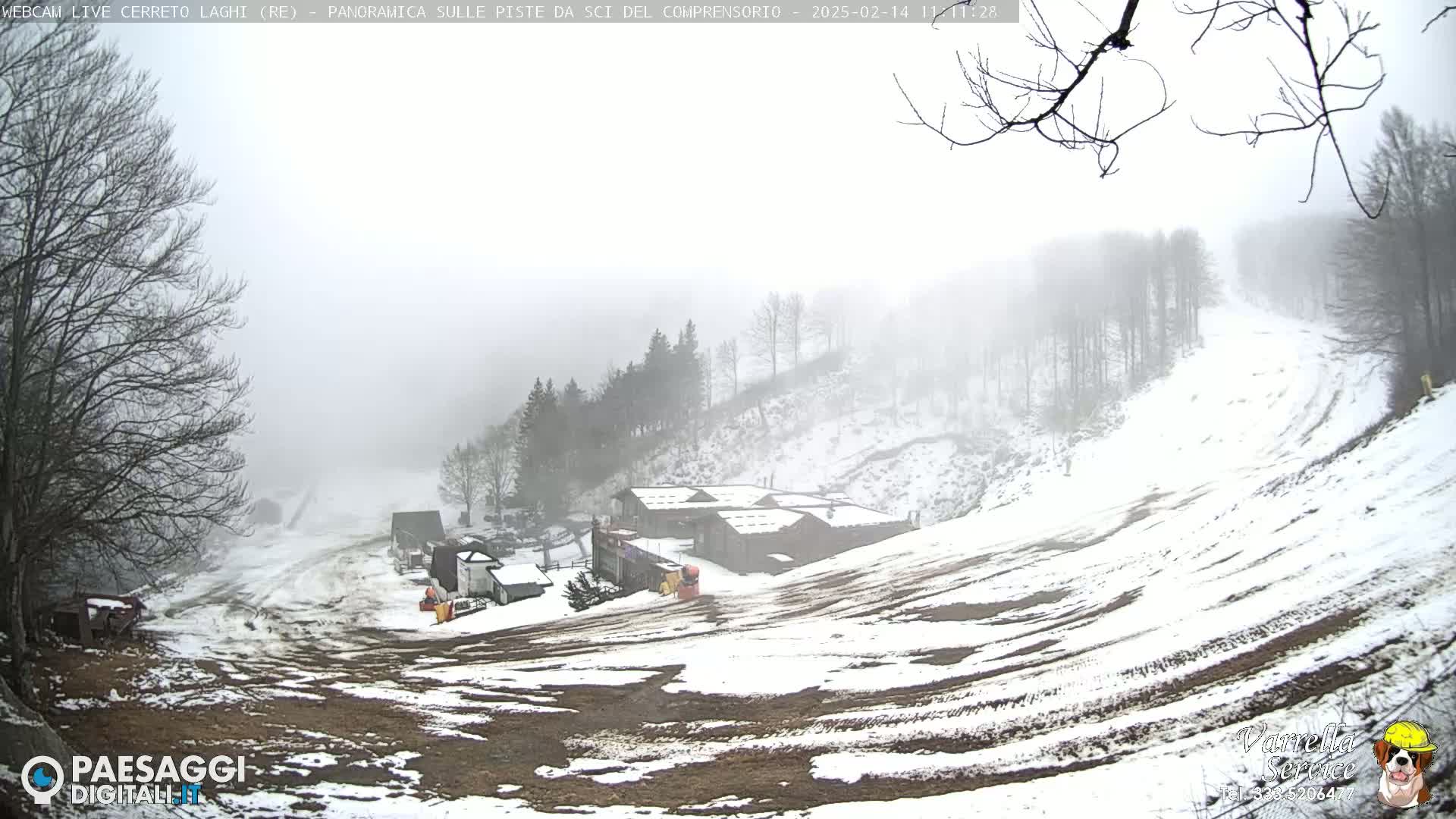  Cerreto Laghi Lakes & Ski Lifts Live Cam -  Reggio Emilia, Emilia-Romagna, Italy
