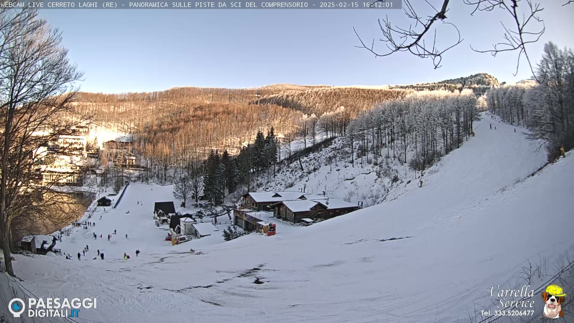  Cerreto Laghi Lakes & Ski Lifts Live Cam -  Reggio Emilia, Emilia-Romagna, Italy