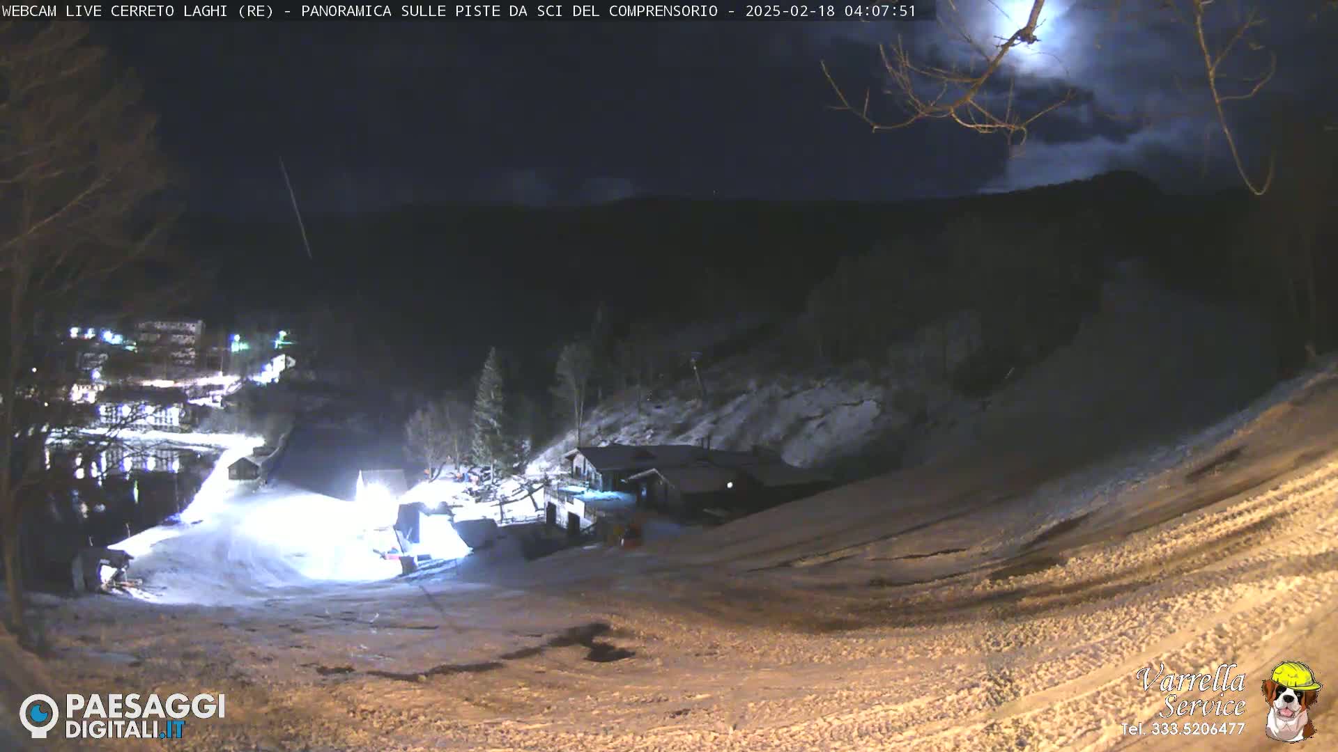  Cerreto Laghi Lakes & Ski Lifts Live Cam -  Reggio Emilia, Emilia-Romagna, Italy