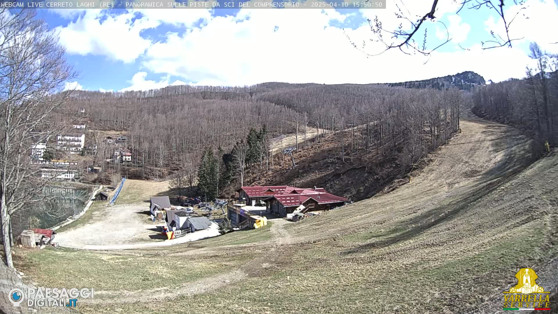  Cerreto Laghi Lakes & Ski Lifts Live Cam -  Reggio Emilia, Emilia-Romagna, Italy