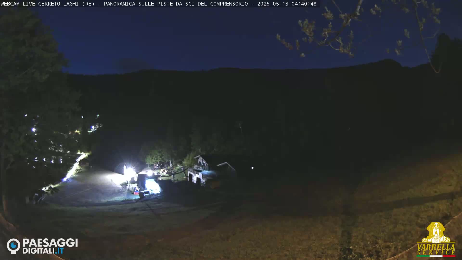  Cerreto Laghi Lakes & Ski Lifts Live Cam -  Reggio Emilia, Emilia-Romagna, Italy