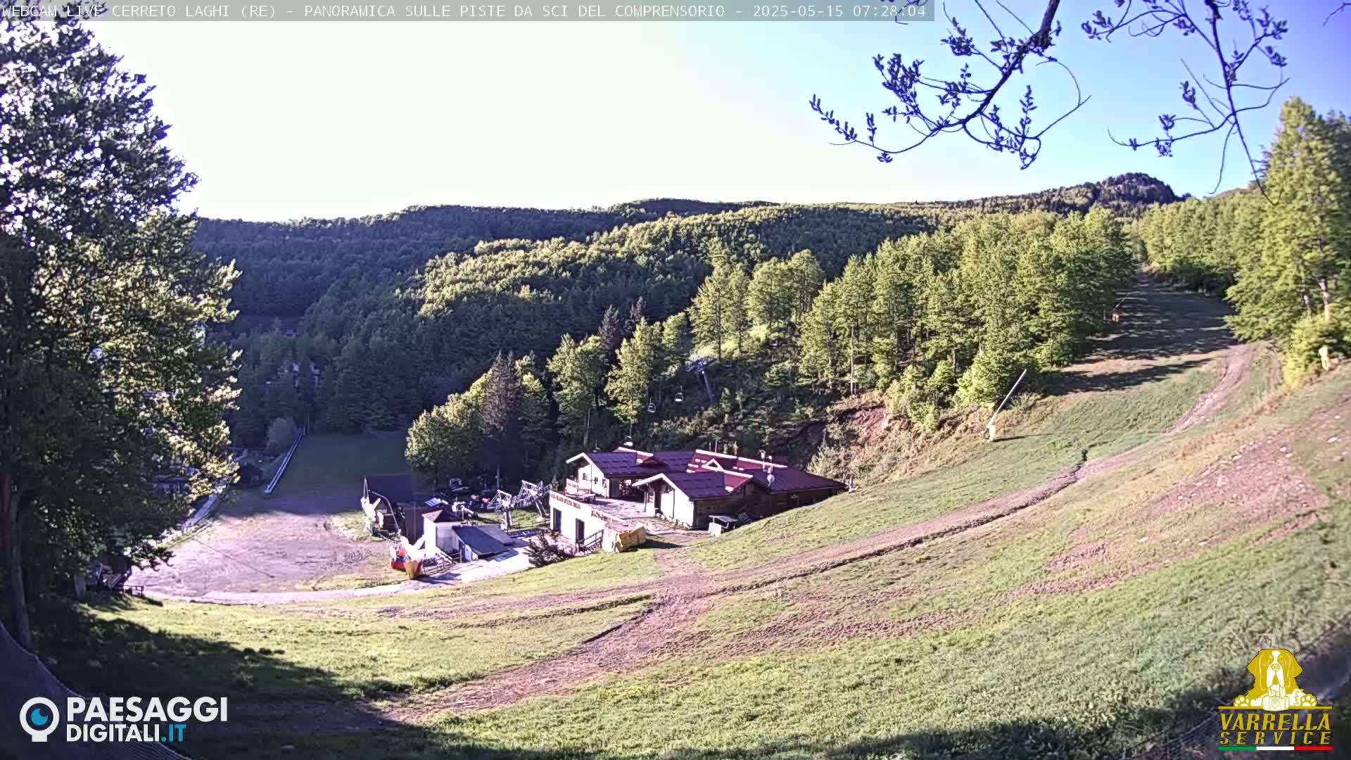  Cerreto Laghi Lakes & Ski Lifts Live Cam -  Reggio Emilia, Emilia-Romagna, Italy
