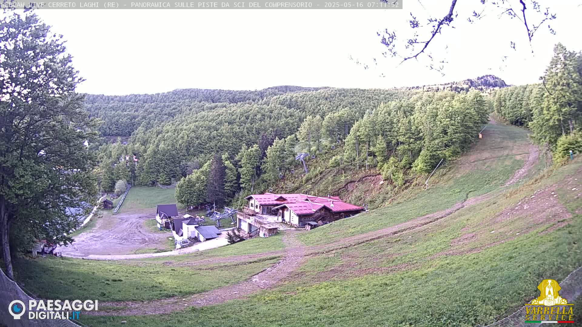  Cerreto Laghi Lakes & Ski Lifts Live Cam -  Reggio Emilia, Emilia-Romagna, Italy