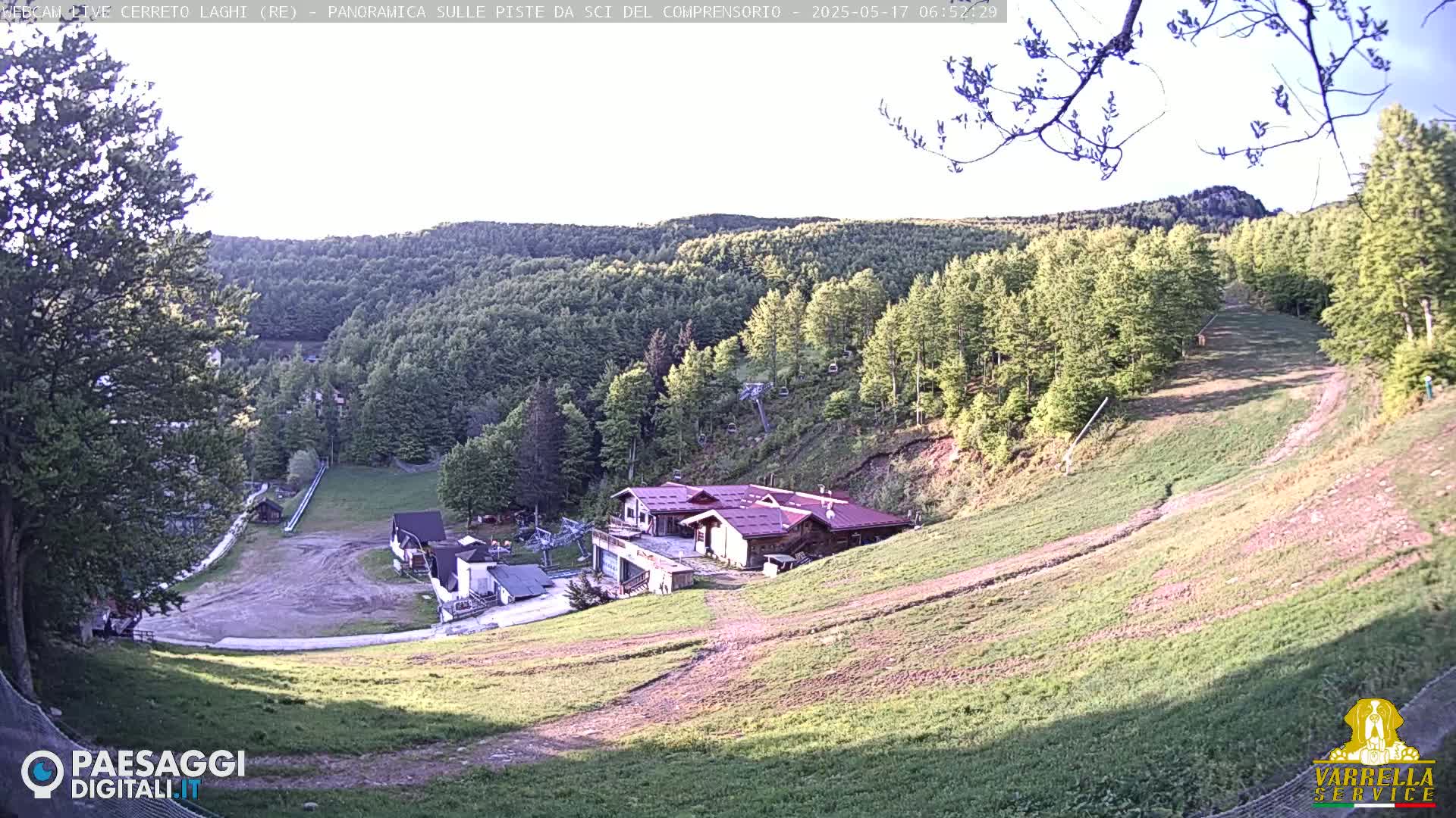  Cerreto Laghi Lakes & Ski Lifts Live Cam -  Reggio Emilia, Emilia-Romagna, Italy
