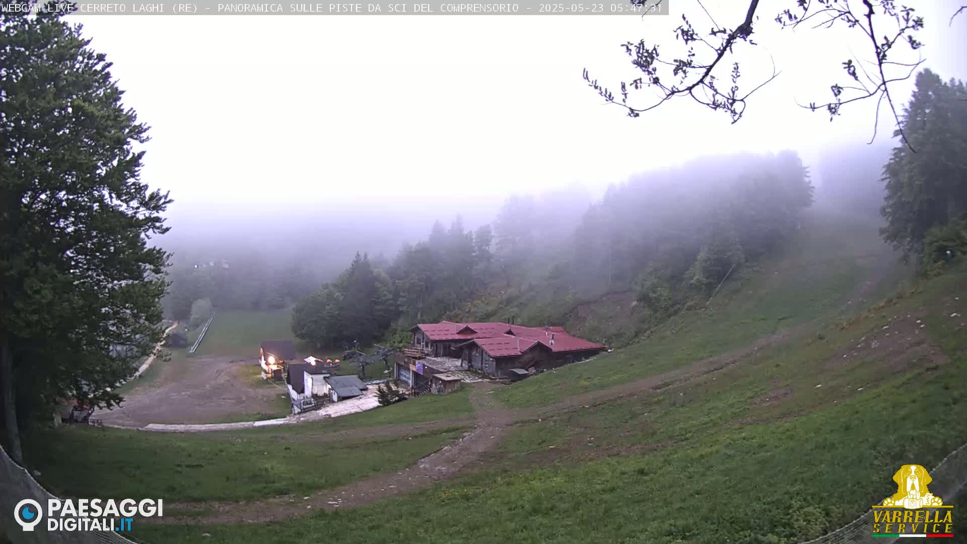  Cerreto Laghi Lakes & Ski Lifts Live Cam -  Reggio Emilia, Emilia-Romagna, Italy