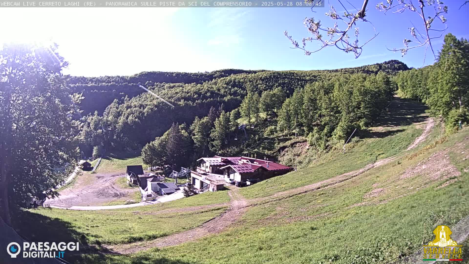  Cerreto Laghi Lakes & Ski Lifts Live Cam -  Reggio Emilia, Emilia-Romagna, Italy