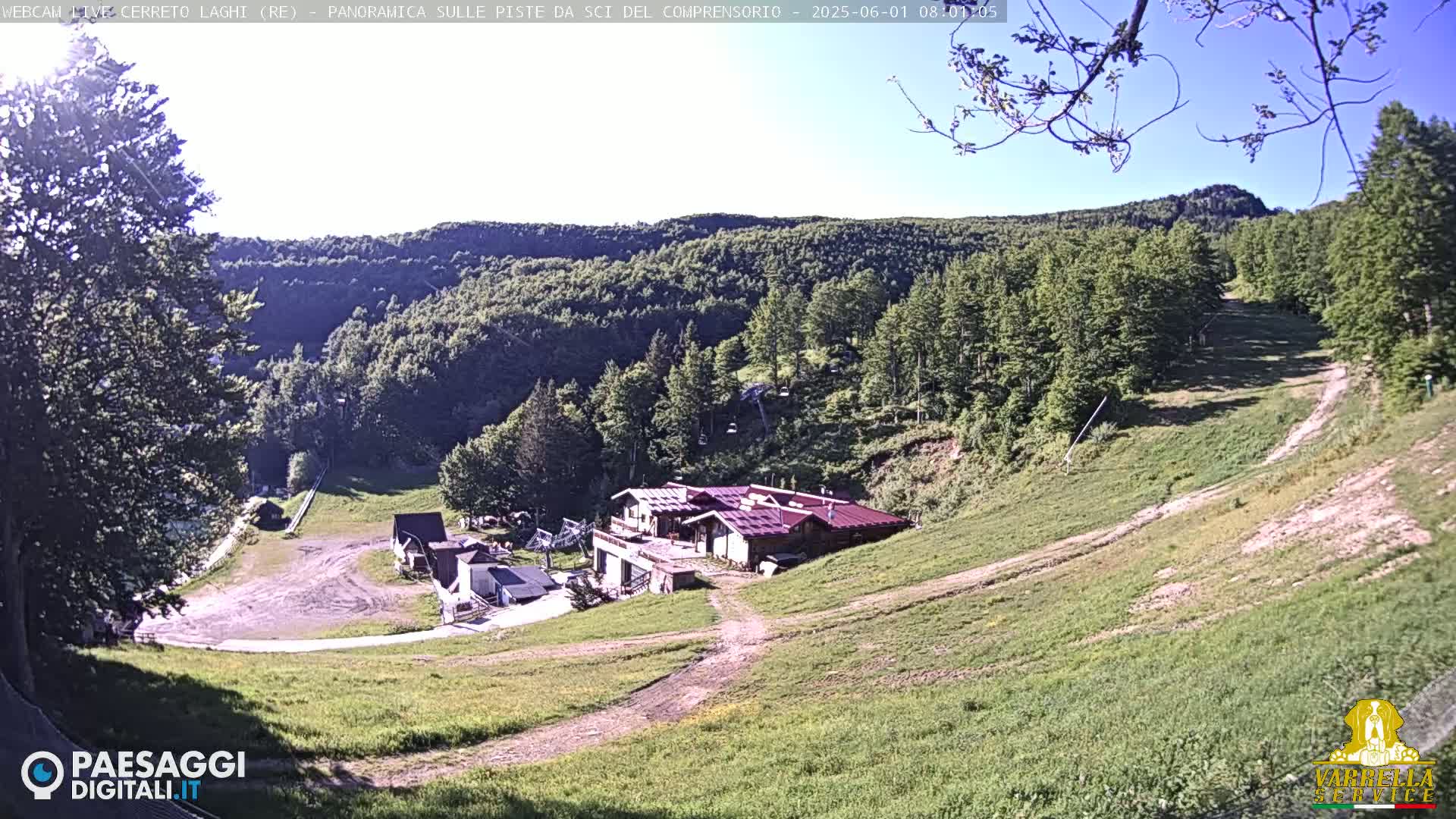 Cerreto Laghi Lakes & Ski Lifts Live Cam -  Reggio Emilia, Emilia-Romagna, Italy