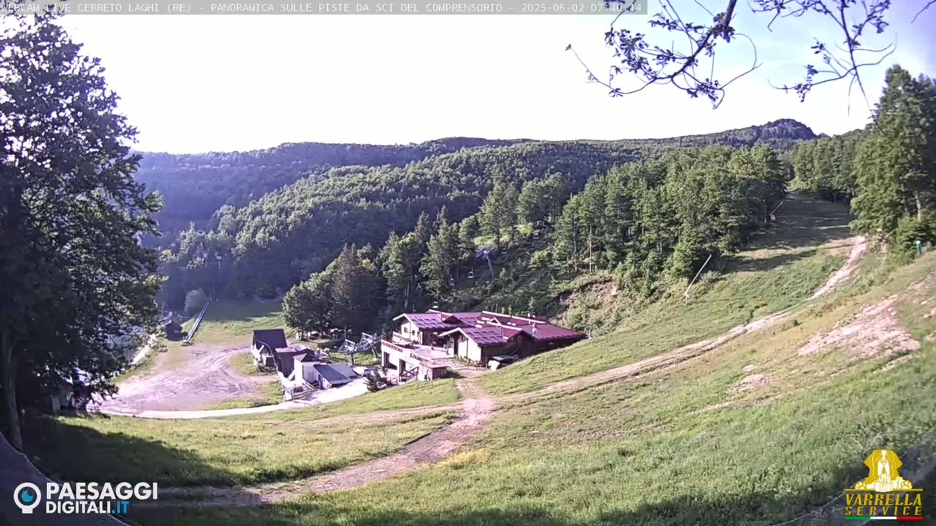 Cerreto Laghi Lakes & Ski Lifts Live Cam -  Reggio Emilia, Emilia-Romagna, Italy