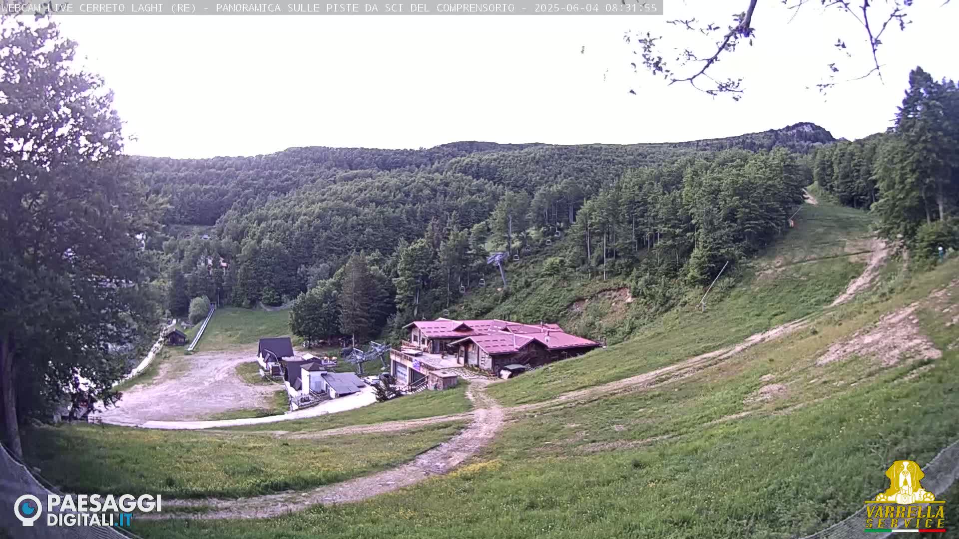  Cerreto Laghi Lakes & Ski Lifts Live Cam -  Reggio Emilia, Emilia-Romagna, Italy